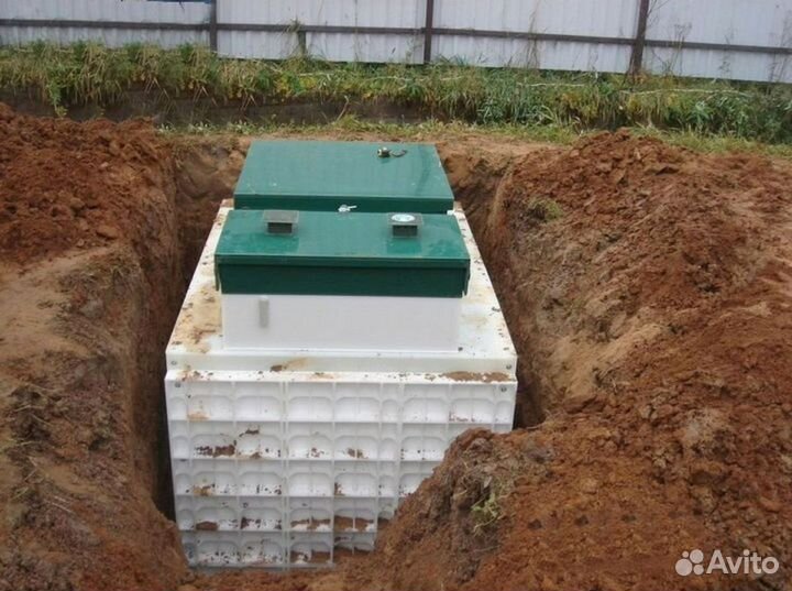 Септики под ключ Евролос / Аквалос / Кибез