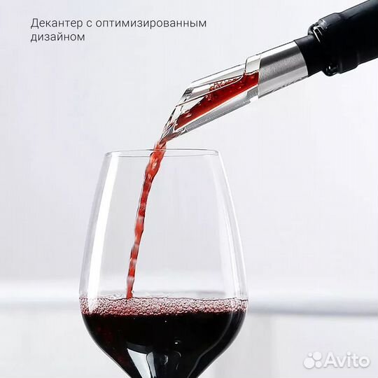 Набор для вина и пива Circle Joy Electric 7 в 1