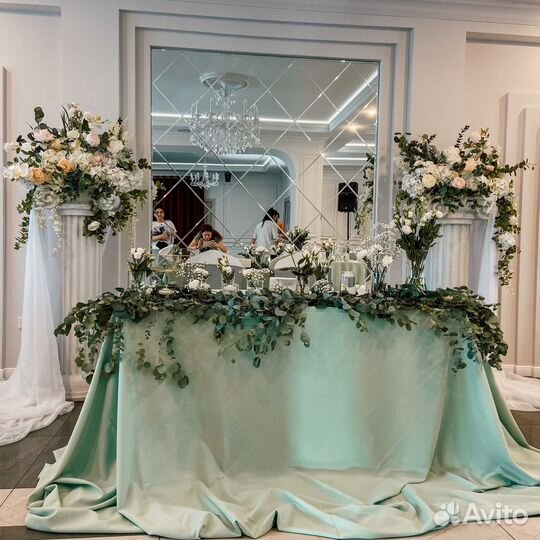 Свадебное оформление, президиум, Фотозона свадьбу