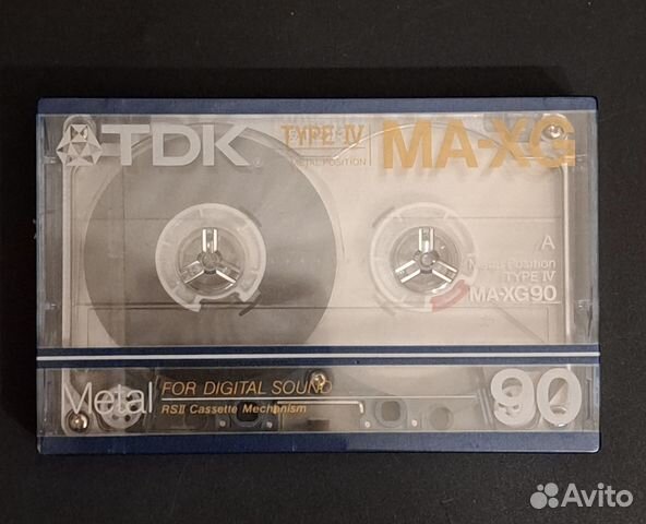 Кассета TDK MA-XG90, запечатана, Япония