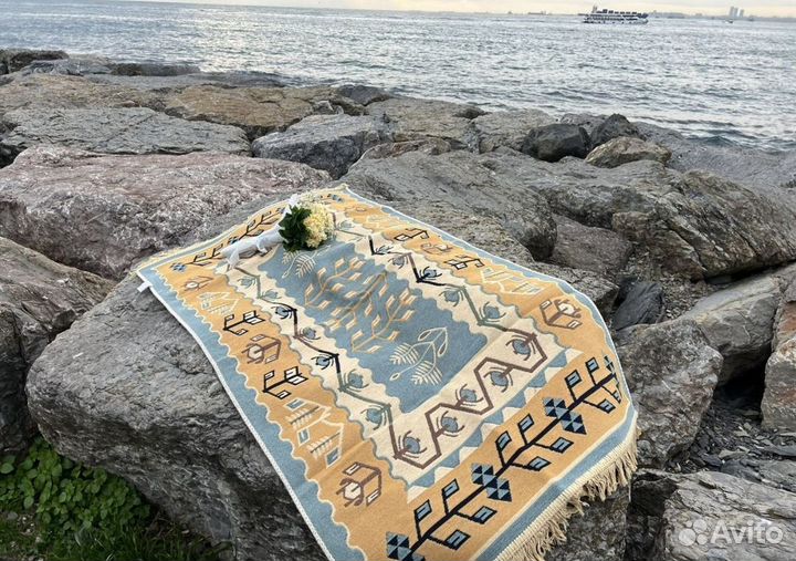 Ковры килим в скандинавском стиле хлопковые