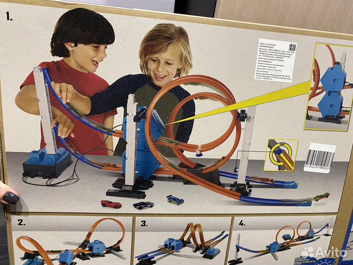 Гоночный трек hot wheels