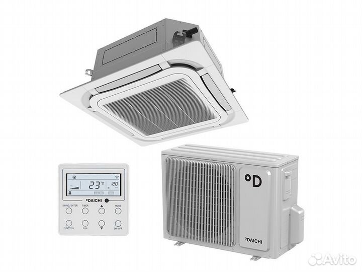 Кассетный кондиционер Daichi DA50alfs1R/DF50ALS1R