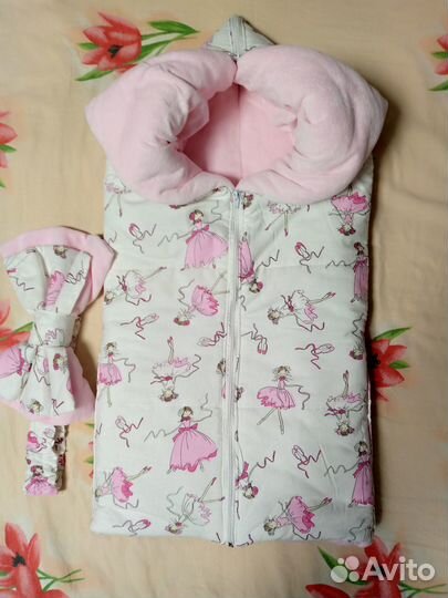 Одеяло-конверт зимнее