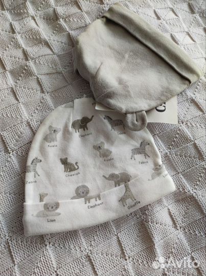 Детские шапочки для новорожденных С&А 42-43