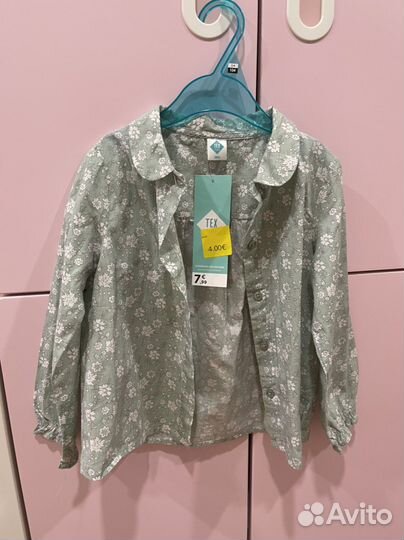 Рубашка для девочки 98