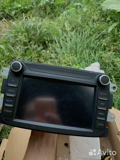 Оригинальная 2din магнитола на Рено Дастер