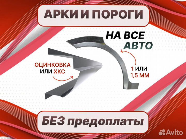 Ремонтные арки Citroen Nemo