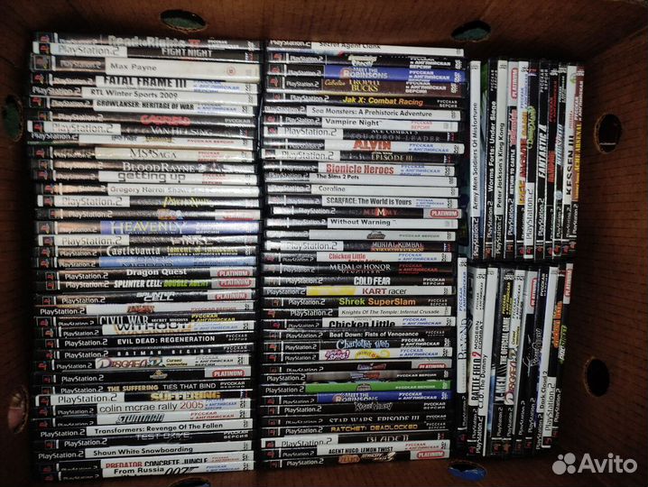 Диски на Sony PlayStation 2