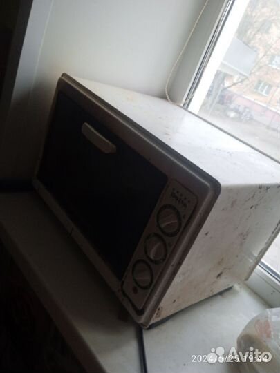 Мини печь духовка бу