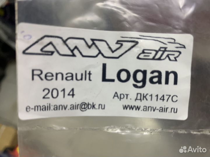 Ветровики Renault Logan 14-22 Логан