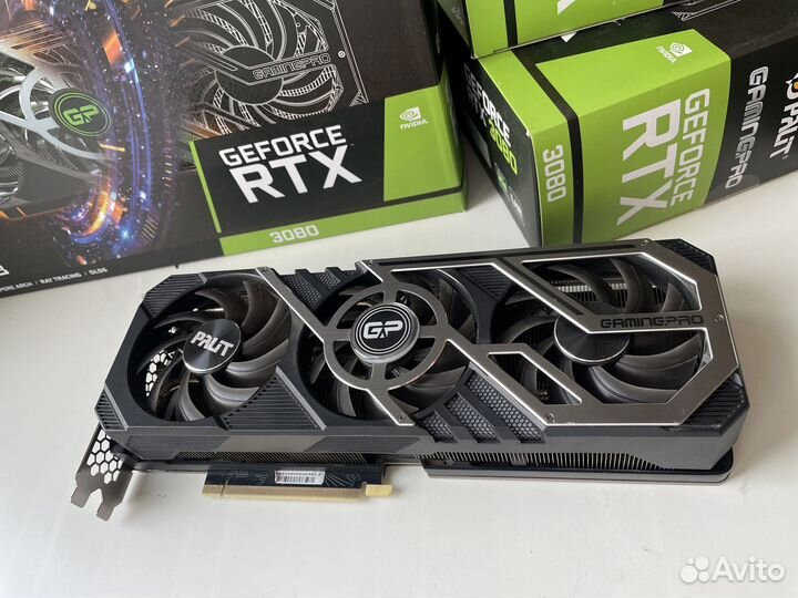 Видеокарты Palit RTX 3080 без коробок