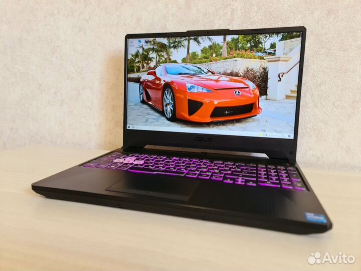 Игровой Asus 15.6 144Hz/i5/16gb/500SSD/RTX3050 4gb