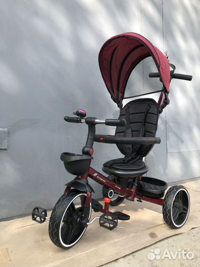 Коляска детский трехколесный велосипед