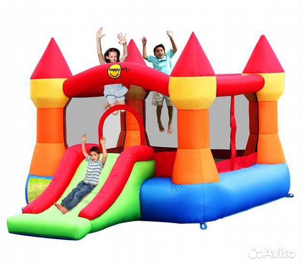 Батут с компрессором Замок