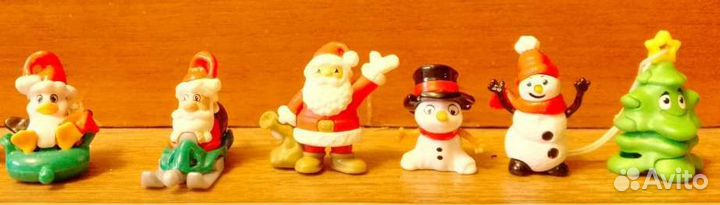 Киндер сюрприз новогодняя коллекция