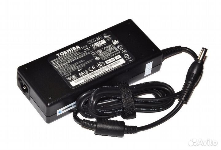 Блок питания для ноутбука Toshiba 19V 7.7A (6.3x3