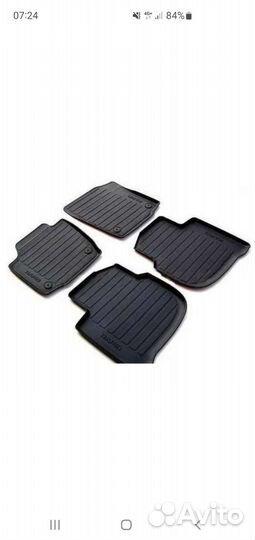 Автомобильные коврики резиновые