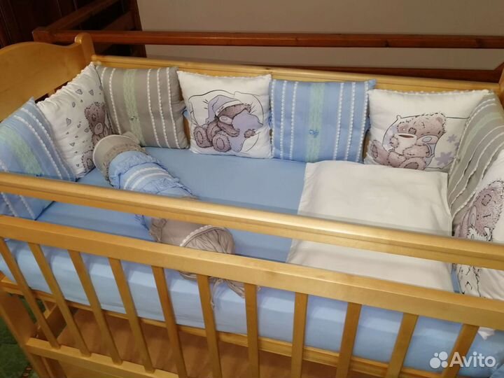 Бортики в детскую кроватку