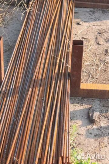 Арматура, профильные трубы. Объём