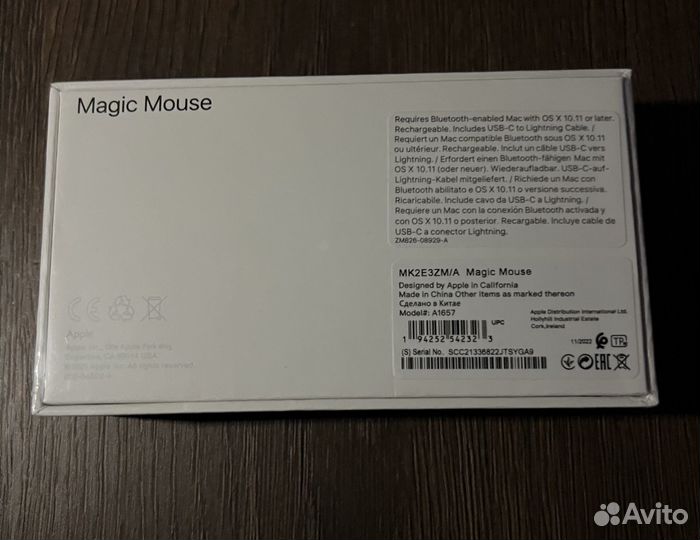 Мышка Apple magic mouse 3