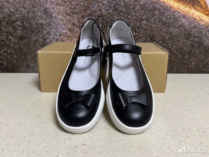 Новые кожаные балетки 34 размер