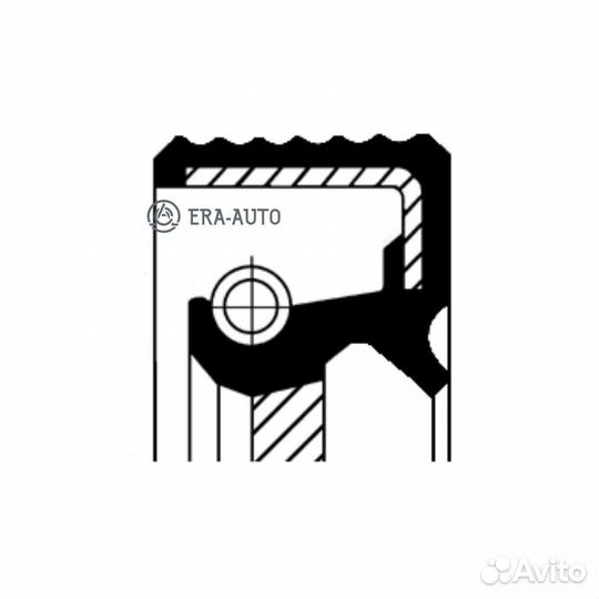 Corteco 20036188B Сальник колен.вала 40x62x7,4