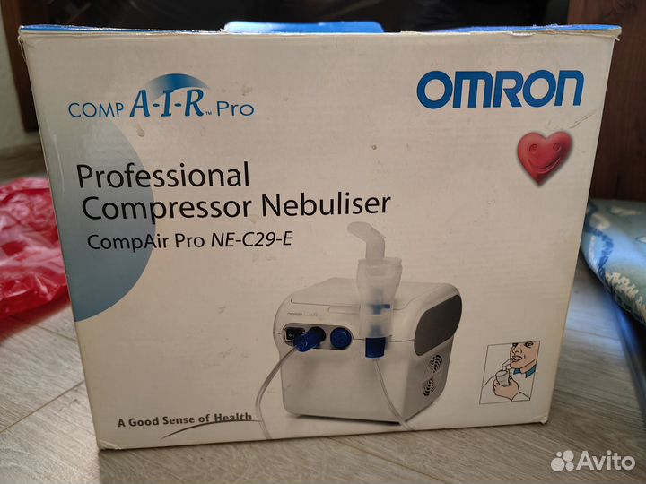 Компрессорный ингалятор (небулайзер) Omron