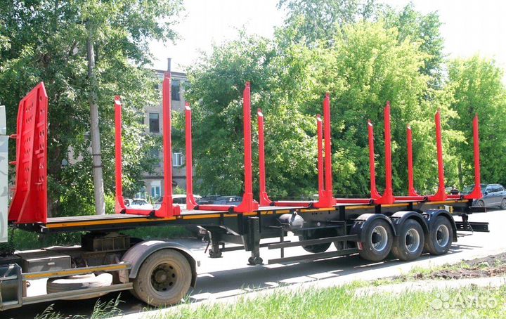 Полуприцеп лесовоз (сортиментовоз) ЧМЗАП 99064-0000540-01, 2024