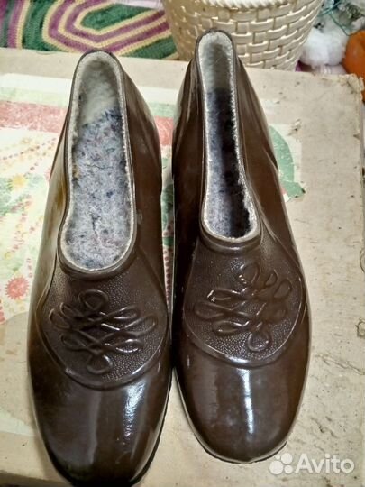 Туфли резиновые СССР