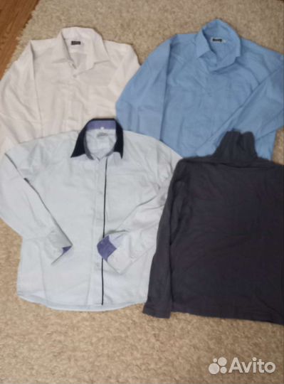Пиджак,брюки,жилетка размер 146,рубашки,водолазка