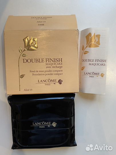 Пудра Lancome винтаж Maquifinish Double finish