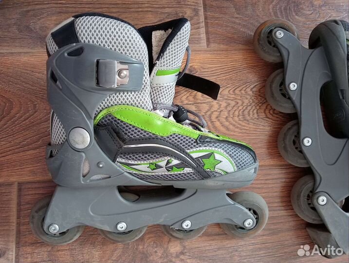 Роликовые коньки детские раздвижные