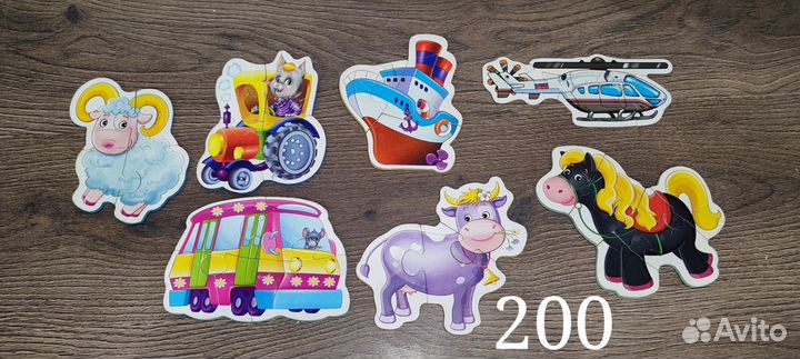 Развивающие игрушки от 1 года пакетом