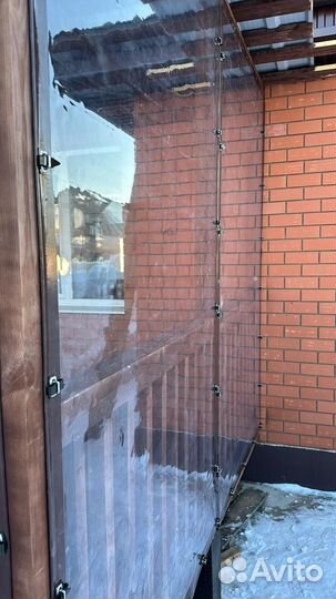 Гибкие окна на веранду