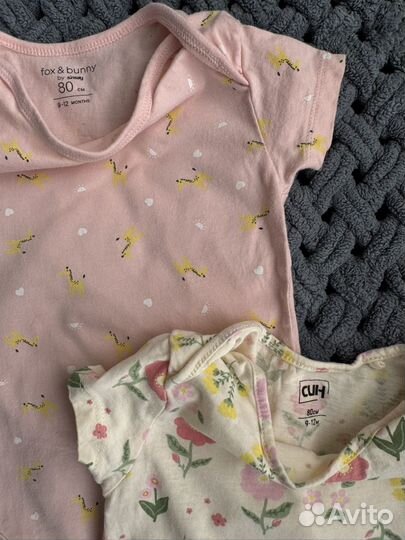 Боди для девочки 80см