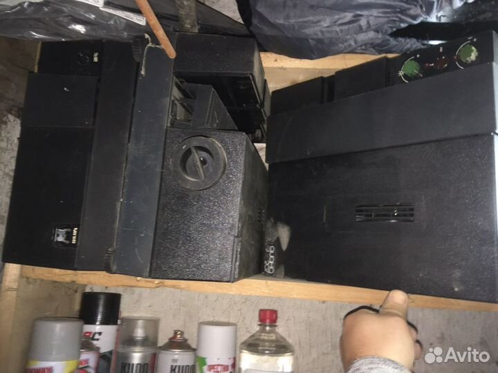 Диапроектор Фильмоскоп Диана 207 (3шт) + Экран