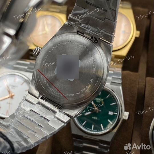 Женские зеленые часы Tissot PRX