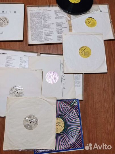 Грампластинки Песни прошлых лет