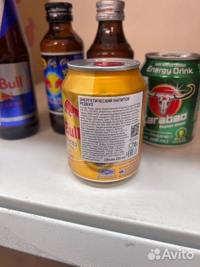 Энергетические напитки оптом RedBull