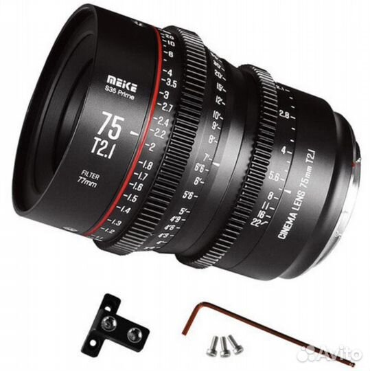 Объектив Meike S35 Prime 75mm T2.1 EF-Mount