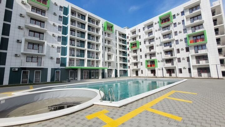 Своб. планировка, 40,5 м², 1/7 эт.