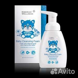 Детское мыло-пенка на ромаш.воде - Витамама baby