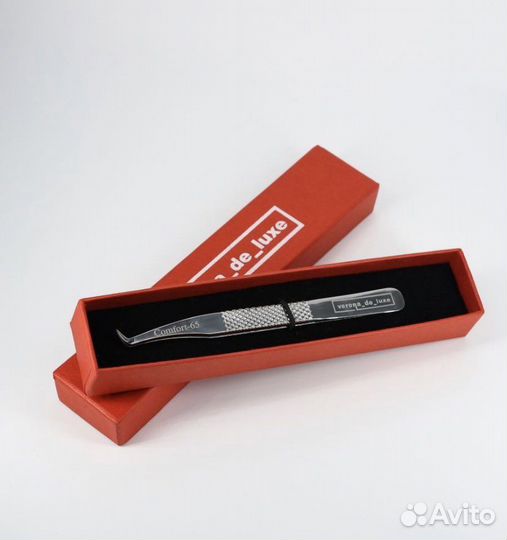 Пинцет для наращивания ресниц