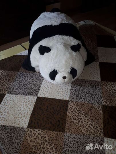 Панда игрушка - подушка интерьерная