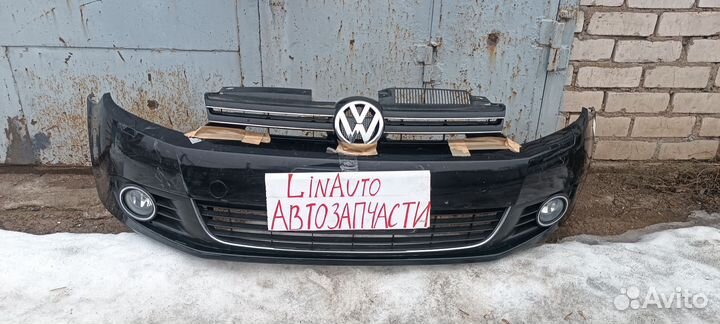 Передний бампер Golf 6 Гольф в сборе