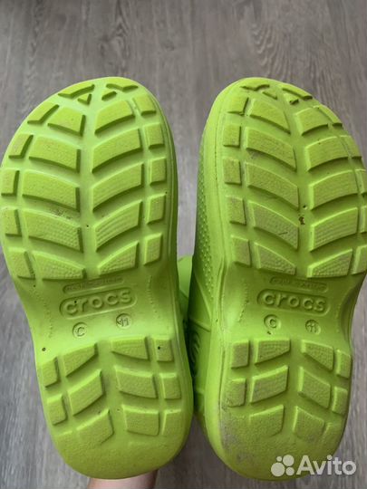 Резиновые сапоги crocs c11