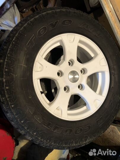Диски R15 и резина toyo A/T 215/75 R15