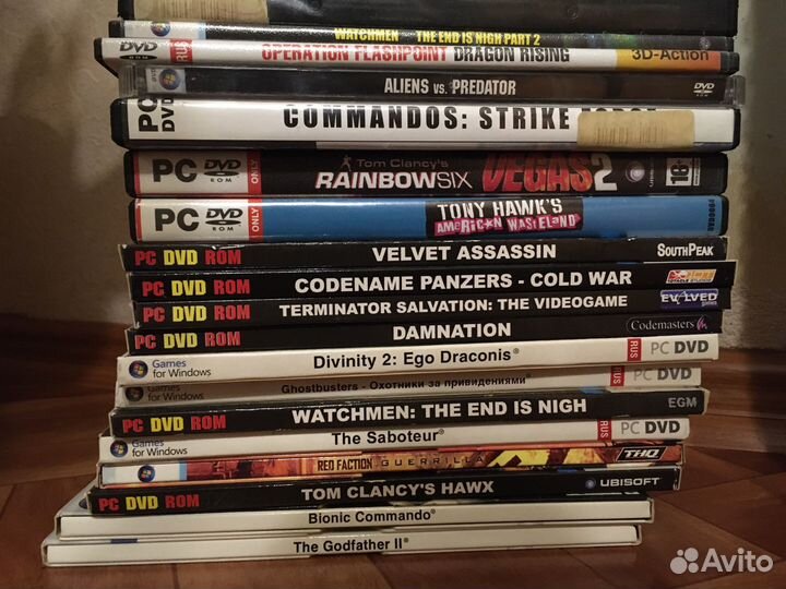 Игры на пк (лицензии и пиратки). Продаю комплектом