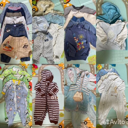 3 пакета детской одежды